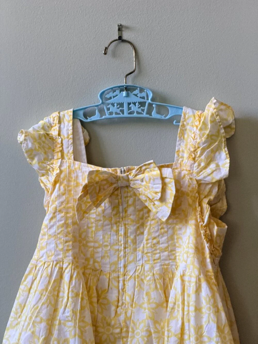 Anna & Elsa Disney Frozen Floral Dress Size 9/10